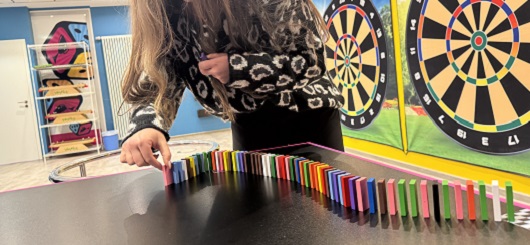 Domino Day im Kleinformat